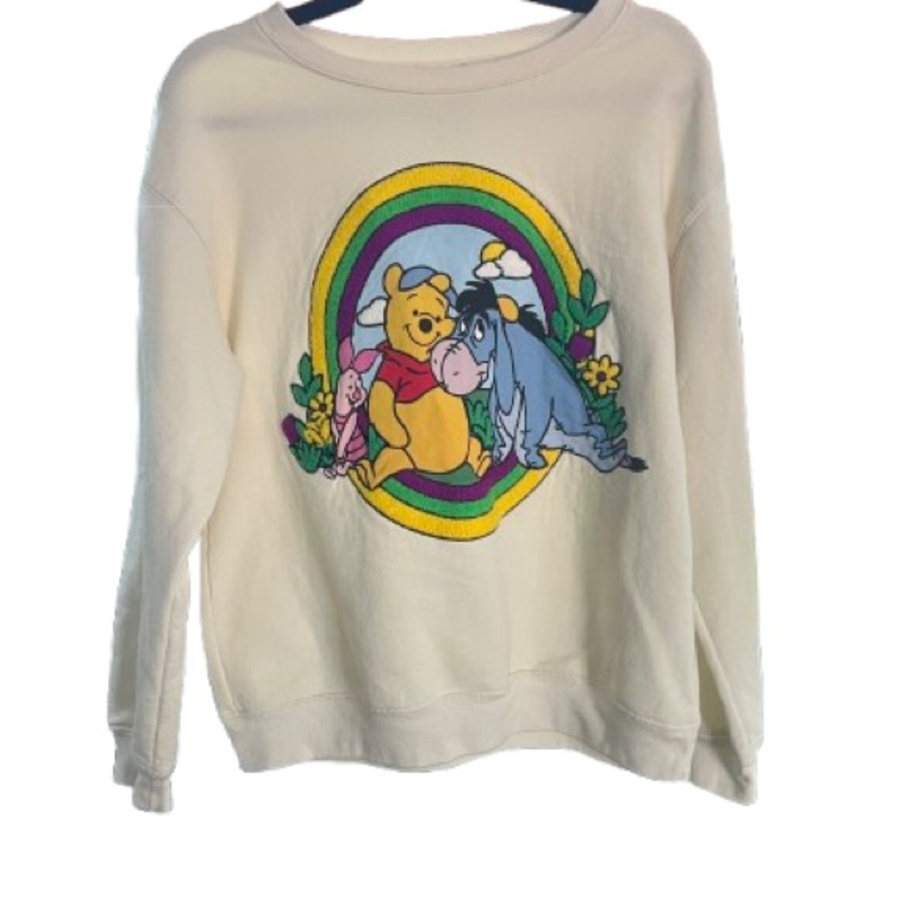 Disney Cream Sweatshirt with Winnie the Pooh Graphic